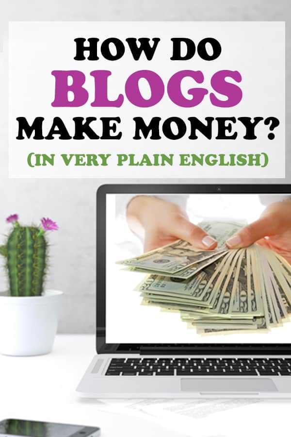 how do blogs make money