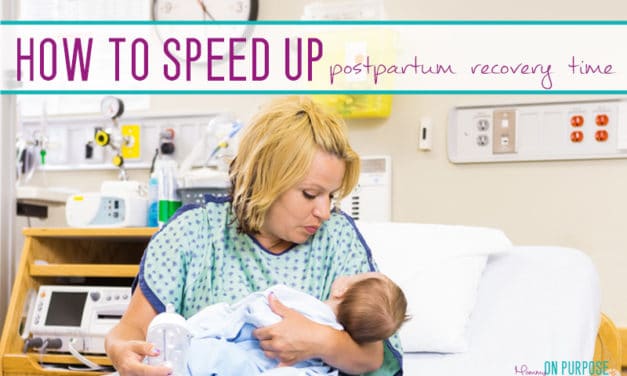 How to Speed Up Postpartum Recovery Times
