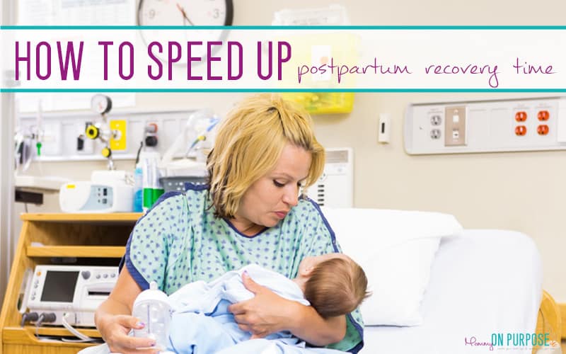 How to Speed Up Postpartum Recovery Times