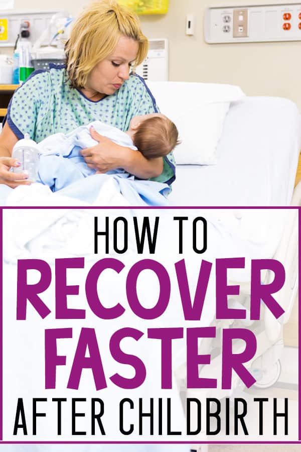 peed up postpartum recovery and healing times