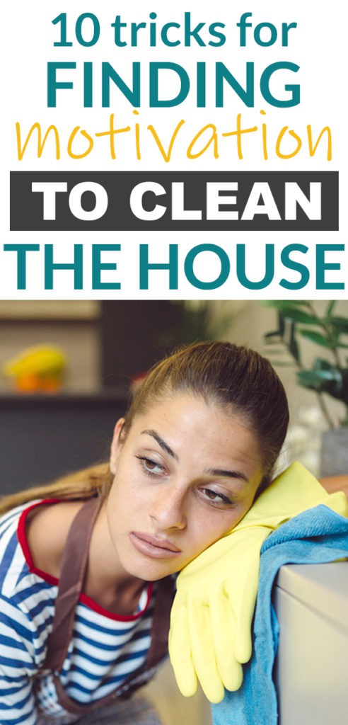 These tips for finding motivation to clean the house are awesome! So practical. If you struggle with cleaning and organizing, this will help. Number 4 works the best for me! #cleaning #organizing #organization #momlife #home #cleaningtips