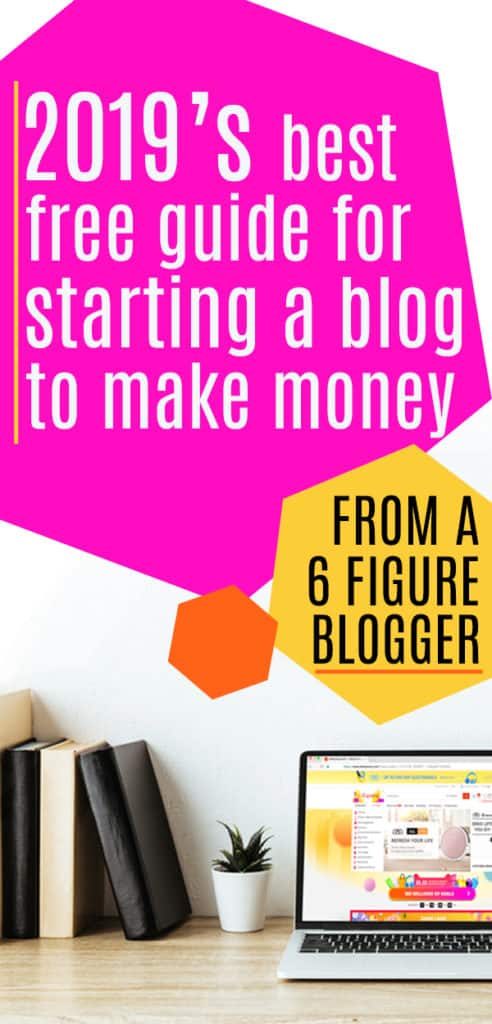 how to start a blog for money in 2019