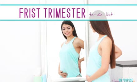 The Complete First Trimester To Do List
