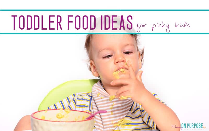 Toddler Food Ideas – What to Feed a Picky Eater (you ARE tired of making things they don’t eat)
